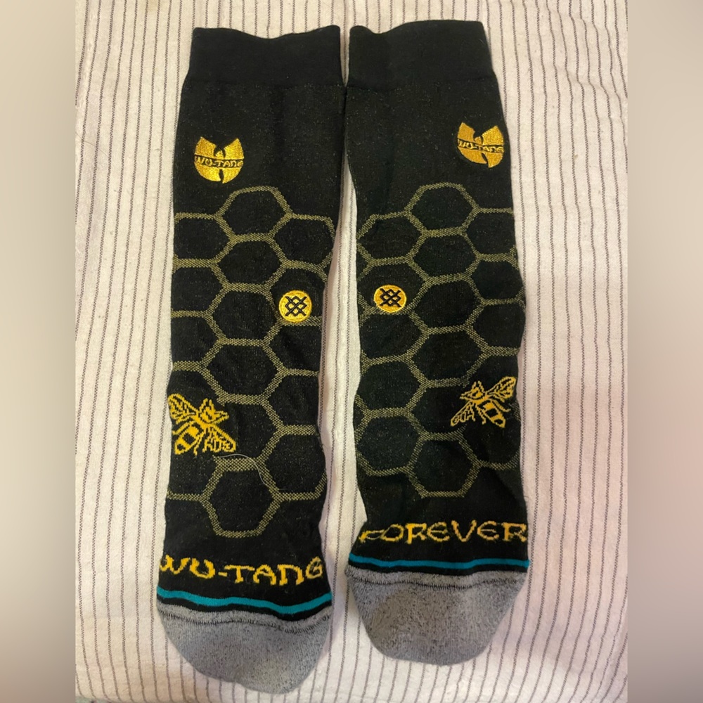 Wu-Tang stance, socks, size medium…worn once